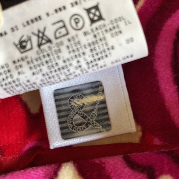 D&G 💯 Cotton Velvet Beautiful Print Skirt Never Used Made in Italy 🇮🇹 - Picture 13 of 16